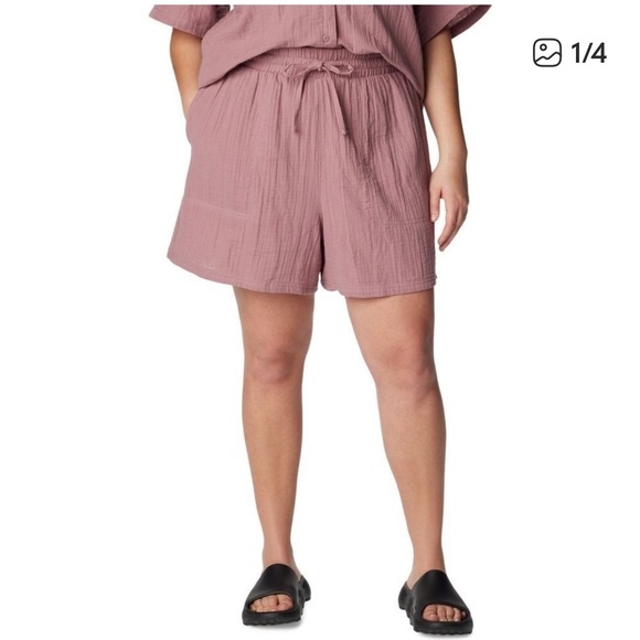 Columbia Pants - Columbia Dusty Rose Casual Shorts